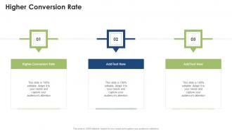 Higher Conversion Rate In Powerpoint And Google Slides Cpb