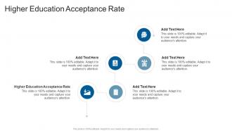 Higher Education Acceptance Rate In Powerpoint And Google Slides Cpb