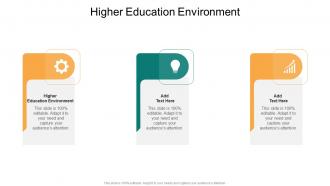 Higher Education Environment In Powerpoint And Google Slides Cpb
