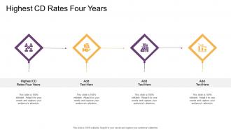 Highest CD Rates Four Years In Powerpoint And Google Slides Cpb