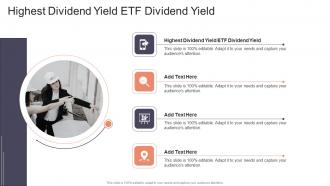 Highest Dividend Yield ETF Dividend Yield In Powerpoint And Google Slides Cpb
