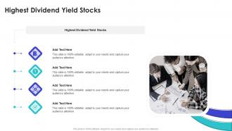 Highest Dividend Yield Stocks In Powerpoint And Google Slides Cpb