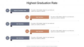 Highest Graduation Rate In Powerpoint And Google Slides Cpb