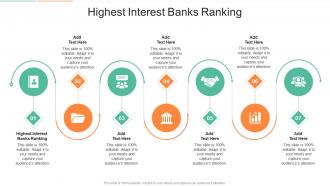 Highest Interest Banks Ranking In Powerpoint And Google Slides Cpb