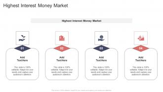 Highest Interest Money Market In Powerpoint And Google Slides Cpb
