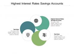 Highest interest rates savings accounts ppt powerpoint presentation show themes cpb