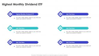 Highest Monthly Dividend ETF In Powerpoint And Google Slides Cpb