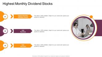 Highest Monthly Dividend Stocks In Powerpoint And Google Slides Cpb