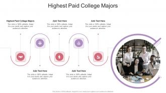 Highest Paid College Majors In Powerpoint And Google Slides Cpb