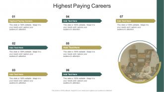 Highest Paying Careers In Powerpoint And Google Slides Cpb