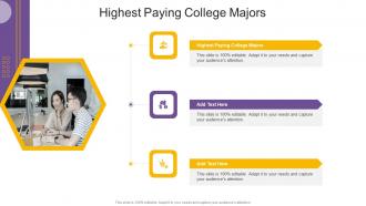 Highest Paying College Majors In Powerpoint And Google Slides Cpb