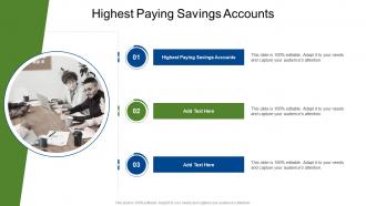 Highest Paying Savings Accounts In Powerpoint And Google Slides Cpb