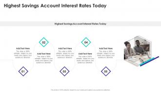 Highest Savings Account Interest Rates Today In Powerpoint And Google Slides Cpb