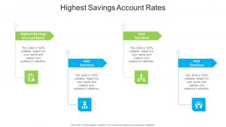 Highest Savings Account Rates In Powerpoint And Google Slides Cpb