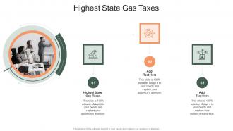 Highest State Gas Taxes In Powerpoint And Google Slides Cpb