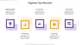 Highest Tax Bracket In Powerpoint And Google Slides Cpb