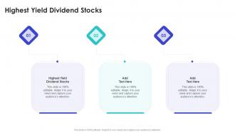 Highest Yield Dividend Stocks In Powerpoint And Google Slides Cpb