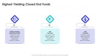 Highest Yielding Closed End Funds In Powerpoint And Google Slides Cpb