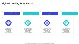 Highest Yielding Dow Stocks In Powerpoint And Google Slides Cpb