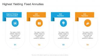 Highest Yielding Fixed Annuities In Powerpoint And Google Slides Cpb