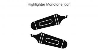 Highlighter Monotone Icon In Powerpoint Pptx Png And Editable Eps Format