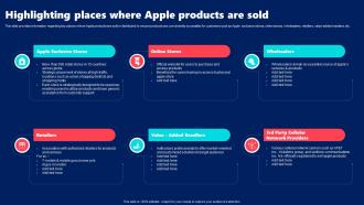 Highlighting Places Where Apple Products Are Sold Apple Brand Guidelines Branding SS V