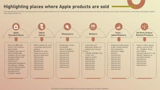Highlighting Places Where Apple Products Are Sold Apple Branding Brand Story Branding SS V