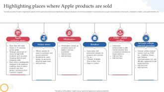 Highlighting Places Where Apple Products Are Sold How Apple Connects With Potential Audience