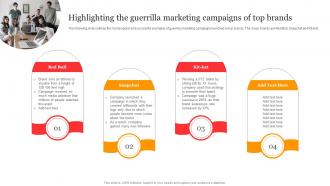 Highlighting The Guerrilla Marketing Branding The Business To Sustain In Competitive Environment