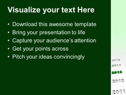 Highlights 2013 new year powerpoint templates ppt themes and graphics 0113