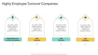 Highly Employee Turnover Companies In Powerpoint And Google Slides Cpb