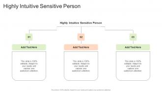 Highly Intuitive Sensitive Person In Powerpoint And Google Slides Cpb
