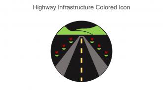 Highway Infrastructure Colored Icon In Powerpoint Pptx Png And Editable Eps Format