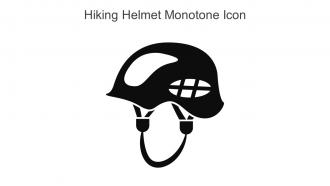 Hiking Helmet Monotone Icon In Powerpoint Pptx Png And Editable Eps Format