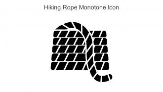 Hiking Rope Monotone Icon In Powerpoint Pptx Png And Editable Eps Format