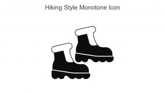 Hiking Style Monotone Icon In Powerpoint Pptx Png And Editable Eps Format