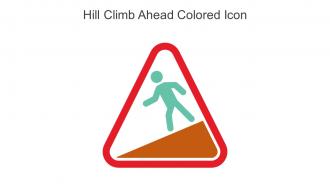 Hill Climb Ahead Colored Icon In Powerpoint Pptx Png And Editable Eps Format