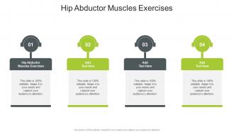 Hip Abductor Muscles Exercises In Powerpoint And Google Slides Cpb