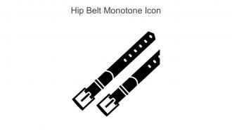 Hip Belt Monotone Icon In Powerpoint Pptx Png And Editable Eps Format