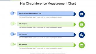Hip Circumference Measurement Chart In Powerpoint And Google Slides Cpb
