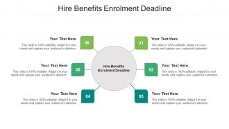 Hire benefits enrolment deadline ppt powerpoint presentation styles slideshow cpb