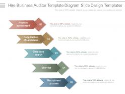 Hire Business Auditor Template Diagram Slide Design Templates