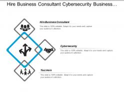 Hire business consultant cybersecurity business meeting planning system cpb