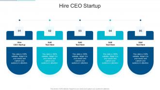Hire CEO Startup In Powerpoint And Google Slides Cpb