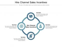 Hire channel sales incentives ppt powerpoint presentation deck cpb
