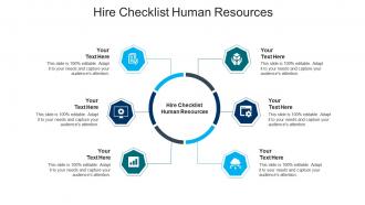 Hire checklist human resources ppt powerpoint presentation infographics slide portrait cpb