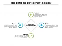 Hire database development solution ppt powerpoint presentation outline example cpb