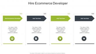 Hire Ecommerce Developer In Powerpoint And Google Slides Cpb