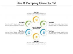 Hire it company hierarchy tall ppt powerpoint presentation model slides cpb