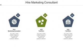 Hire Marketing Consultant Ppt Powerpoint Presentation Icon Deck Cpb